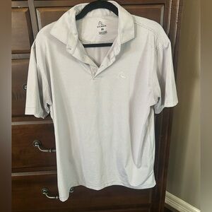 Rhoback Men’s Light Gray Performance Polo